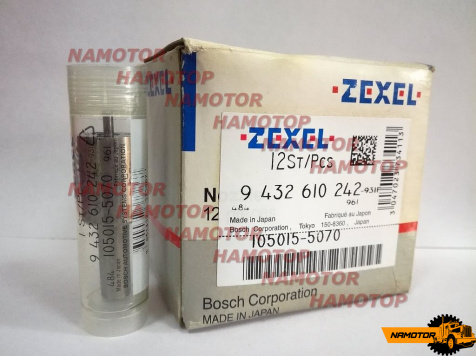 Распылитель форсунки NP-DLLA160S325N507, 105015-5070, 093400-1810, ME705430 8DC8, 8DC10 ZEXEL